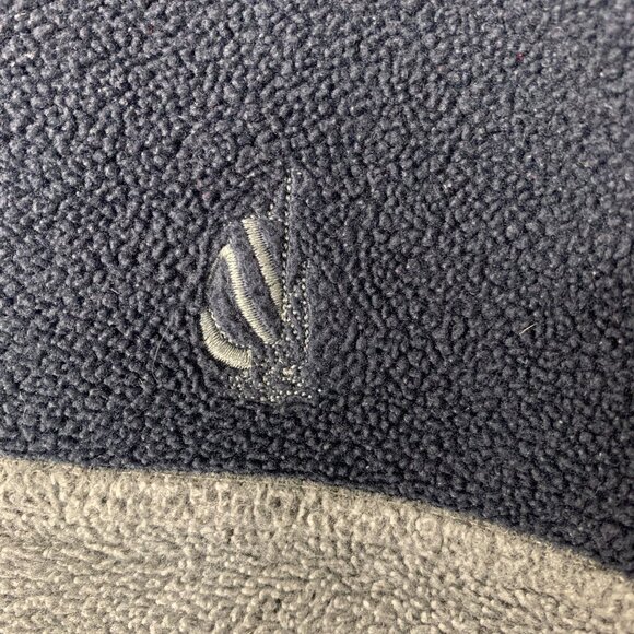 Nautica Men’s Blue & Grey Fleece Quarter-Zip Pullover – XL - Picture 3 of 16